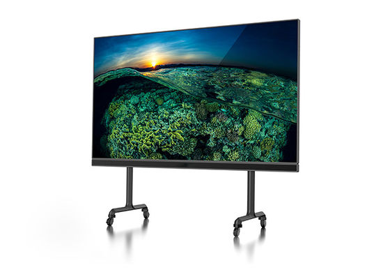 4k Ultra İnce 108 İnç Etkileşimli Akıllı Led Konferans Makinesi P1.25 Hepsi Bir Arada Led Tv Ekranı