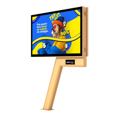 DDW Yüksek kaliteli tasarım 8000nits p6 Ön IP65 LED ekran su geçirmez reklam panosu açık hava reklam