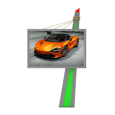 P6 özelleştirilmiş yüksek parlaklık IP65 su geçirmez çelik dijital ekran açık hava led pano