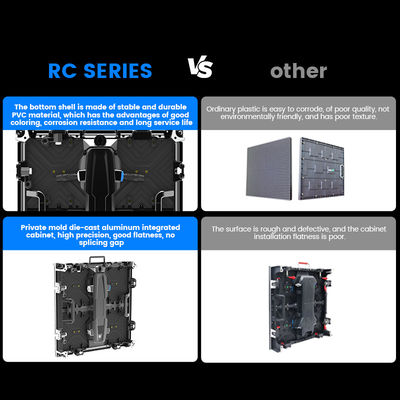 7680Hz P2.976 Sahne için Duvar Video Ekranı Kilise Konseri Etkinlikler Pantalla İçi Dışarı Kiralık LED Ekran Kiralık