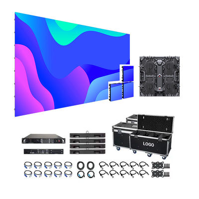 P3.91 50/60hz kare değişimi sıklığı ve ge 800cd/m2 parlaklığı olan sahne kiralama LED ekran