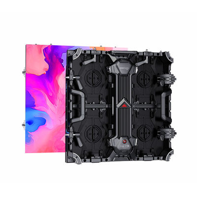 P3.91 50/60hz kare değişimi sıklığı ve ge 800cd/m2 parlaklığı olan sahne kiralama LED ekran