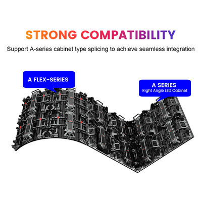 3840hz P2.976 P3.91 P4.81 duvar video sahnesi kiralama LED ekran ekranı