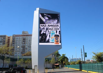 Yüksek Kontrastlı Enerji Tasarruflu IP67 P16 Dış Mekan Tam Renkli LED Ekran Yol Tarafı