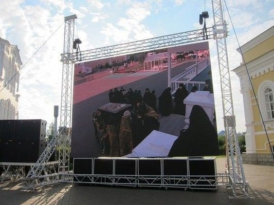 Yüksek Parlaklık Kira LED Ekran Suya Dayanıklı Kapalı Led Video Duvarları RGB SMD 3 In 1