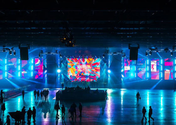 P4 Yüksek Tanımlı Sahne Kiralama LED Ekran Tam Renkli 3 In1 SMD Kiralama LED Ekran