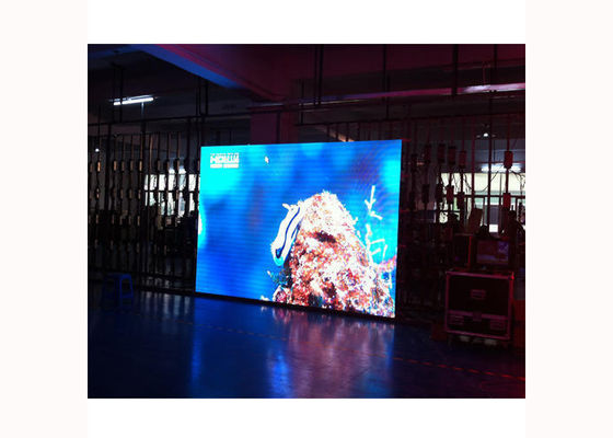 Çift Şerit Kapalı Reklam LED Ekran Tam Renkli Smd Video Duvar P8