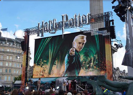 Ticari Reklamcılık İçin Ultra İnce SMD Kiralama LED Ekran Tam Renkli P12mm