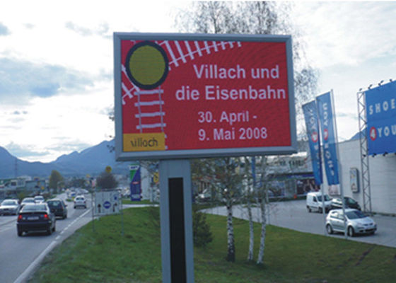 Süper Parlak Açık Tam Renkli LED Ekran Statik Tarama ile DIP346 P20 Kolay Kurulum