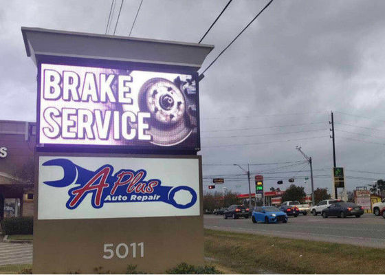 Açık Açılış Dolaplı Açık Çift Taraflı Ön Erişim LED Ekran HD P4