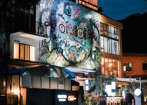 Yüksek Parlaklık Şeffaf LED Ekran Video Duvar 10mm Piksel Aralığı 5000nits