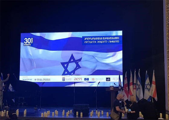 Kapalı Reklamcılık Ekranı 900 Nits Parlaklık LED Sahne Arka Planı Ekranı