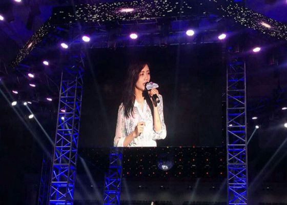 P4.8 Kapalı Kiralama Büyük Led Reklam Ekranları Led Video Panelleri Tam Renkli