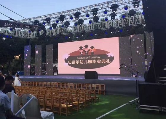 Tam Renkli 6000nits SMD2121 6mm Piksel Dış Mekan Led Modülü