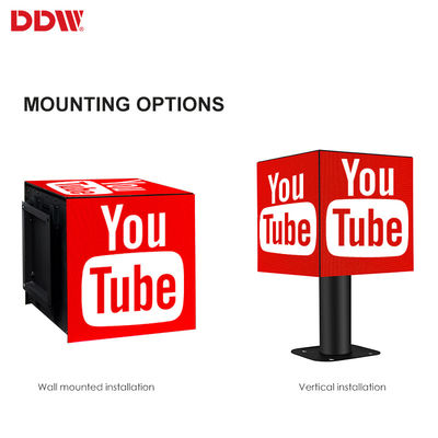 Kapalı Özel P2.5mm Led Sihirli Küp, Video Ekran Led Küp Ekran