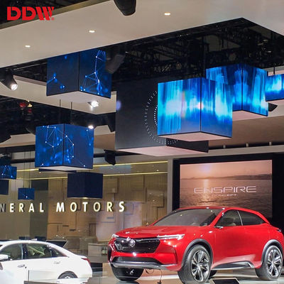 Kapalı Özel P2.5mm Led Sihirli Küp, Video Ekran Led Küp Ekran