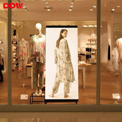 Dijital Video Reklamcılık LED Ayna Ekranı Kapalı Ultra İnce Taşınabilir P1.75 P2 P2.5