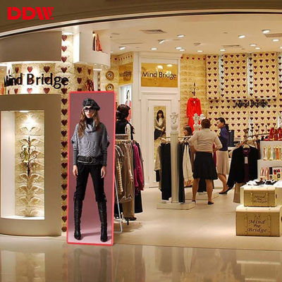 Dijital Video Reklamcılık LED Ayna Ekranı Kapalı Ultra İnce Taşınabilir P1.75 P2 P2.5