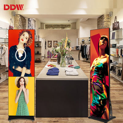 Dijital Video Reklamcılık LED Ayna Ekranı Kapalı Ultra İnce Taşınabilir P1.75 P2 P2.5